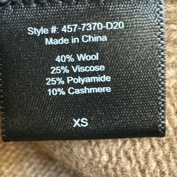 JENNI KAYNE EVERYDAY TAN/CAMEL CARDIGAN - Cashmere Blend - Picture 9 of 10